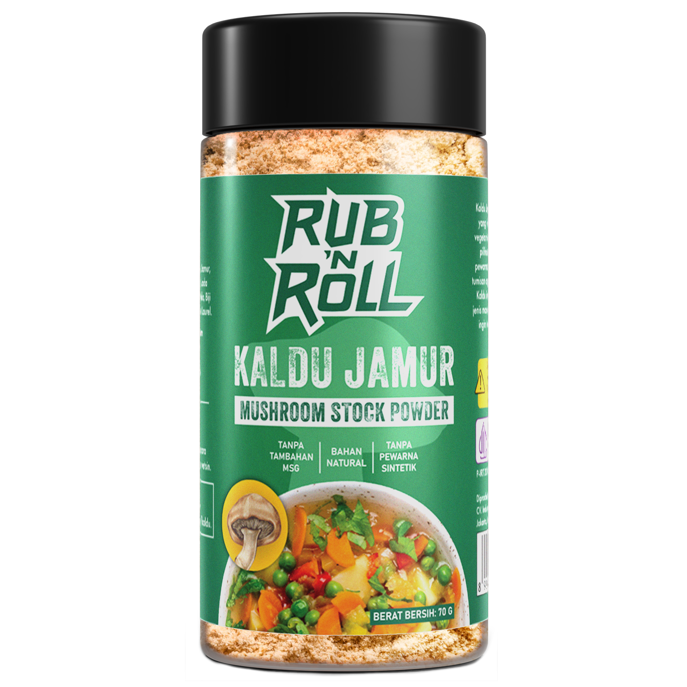 Mushroom Broth Powder (Kaldu Jamur Bubuk)