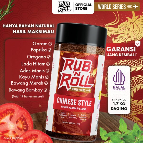Chinese Style Dry Rub (Bumbu Marinasi Ala Chinese) Rub N Roll – EBC Main