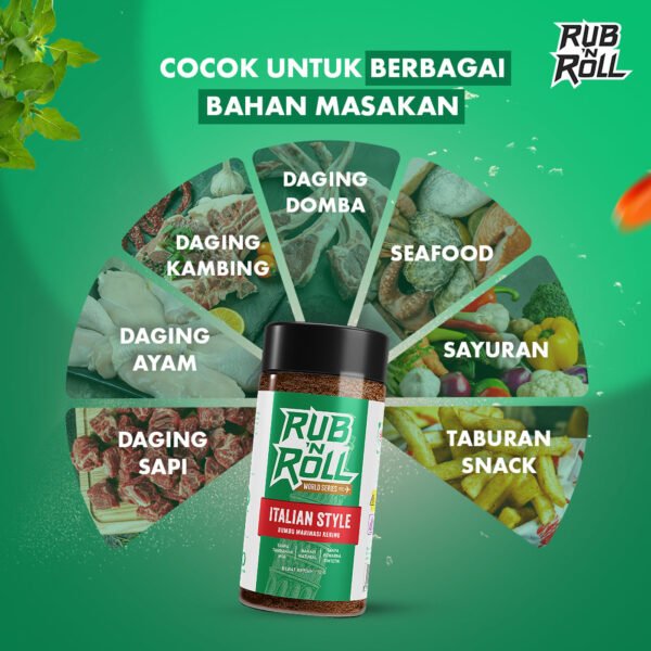 Italian Style Dry Rub (Bumbu Marinasi Ala Italia) Rub N Roll – EBC Main