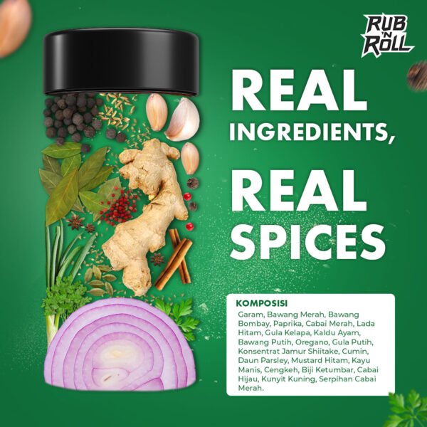 Mexican Style Dry Rub (Bumbu Marinasi Ala Meksiko) Rub N Roll – EBC Komposisi