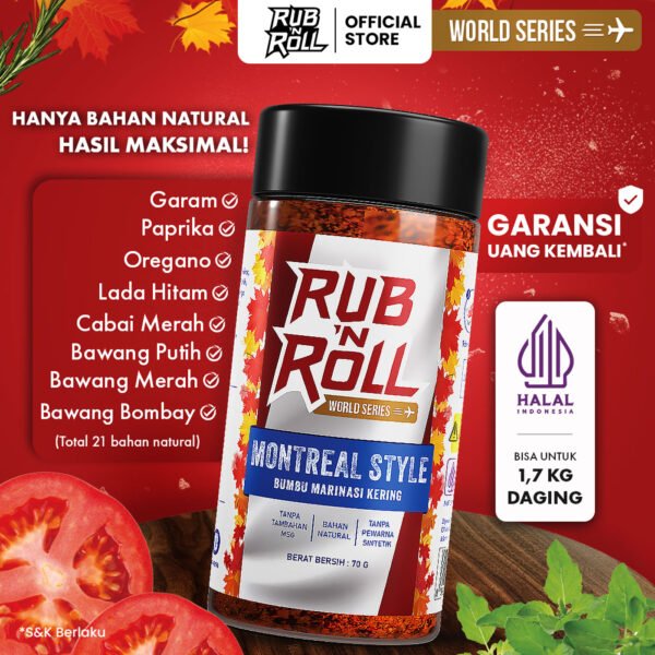 Montreal Style Dry Rub (Bumbu Marinasi Ala Montreal) Rub N Roll – EBC Main