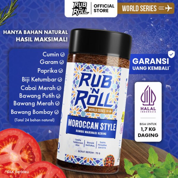 Moroccan Style Dry Rub (Bumbu Marinasi Ala Maroko)