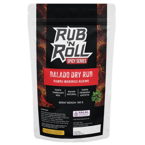 Balado Dry Rub (Bumbu Balado Untuk Marinasi)