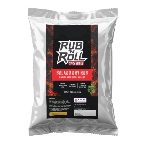 Balado Dry Rub (Bumbu Balado Untuk Marinasi)