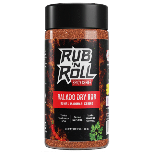 Balado Dry Rub (Bumbu Balado Untuk Marinasi)