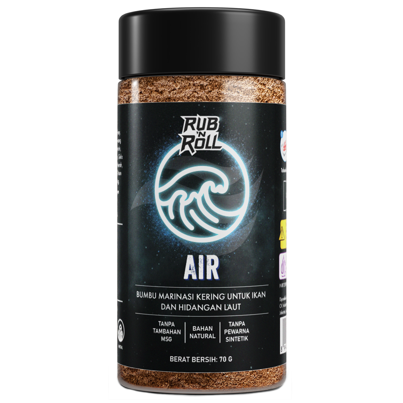 Water Element Dry Rub for Seafood (Bumbu Marinasi Elemen Air untuk Seafood)