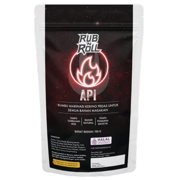 Fire Element Dry Rub for Spicy Dishes (Bumbu Marinasi Elemen Api untuk Hidangan Pedas)