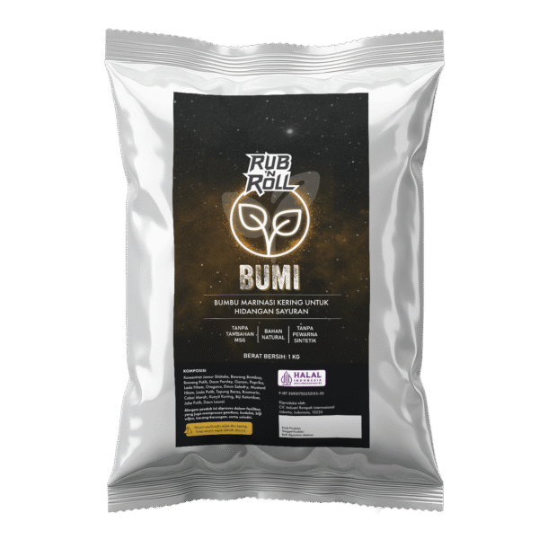 Earth Element Dry Rub for Vegetables (Bumbu Marinasi Elemen Bumi untuk Sayuran)