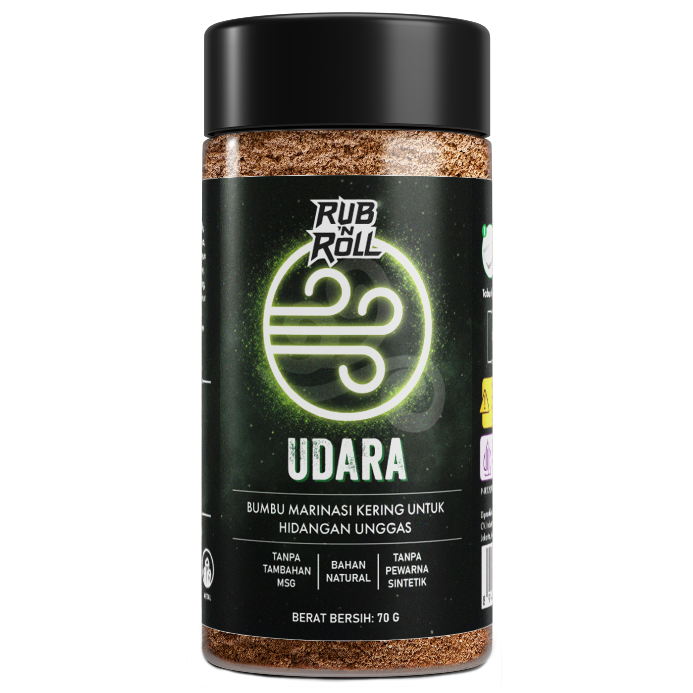 Air Element Dry Rub for Poultry & Chicken (Bumbu Marinasi Elemen Udara untuk Ayam & Unggas)