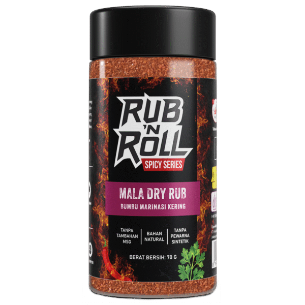 Mala Dry Rub (Bumbu Mala Untuk Marinasi)
