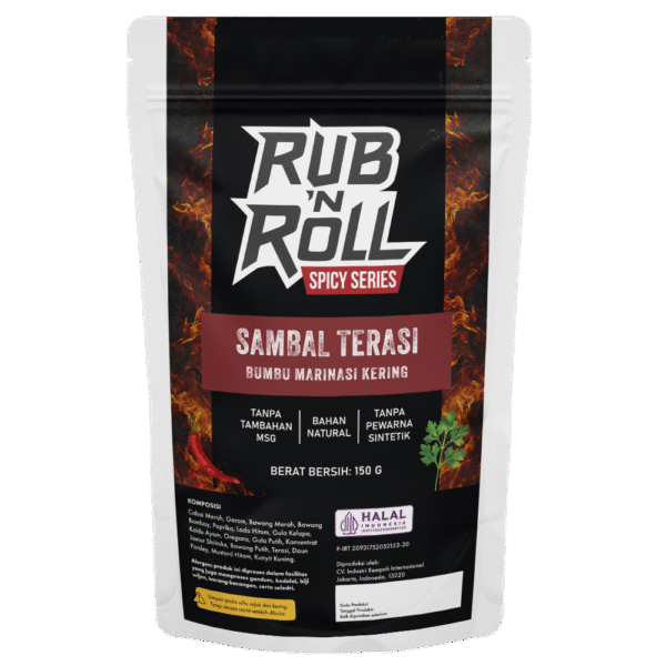 Sambal Terasi Dry Rub (Bumbu Terasi Untuk Marinasi)
