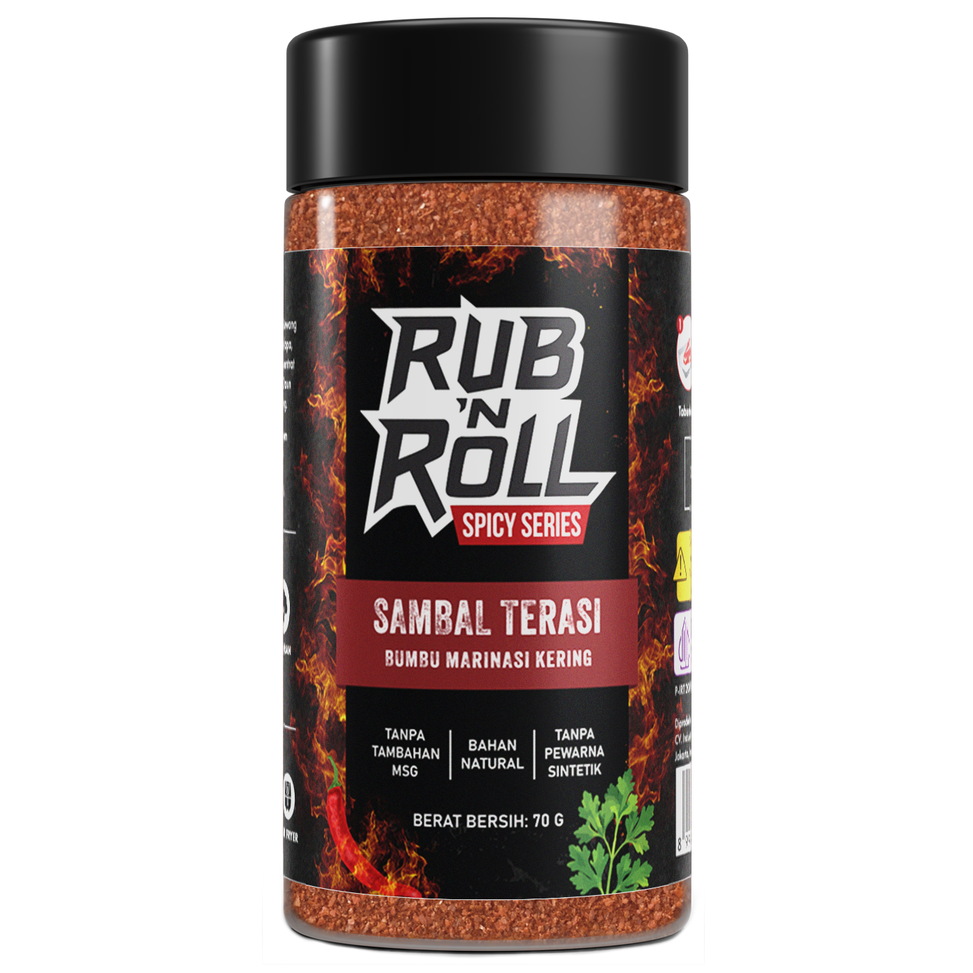 Sambal Terasi Dry Rub (Bumbu Terasi Untuk Marinasi)