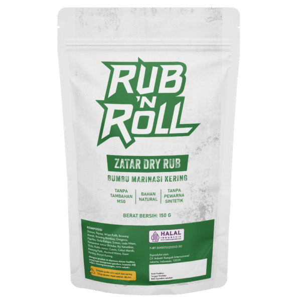 Zatar Dry Rub (Bumbu Zaatar Untuk Marinasi)