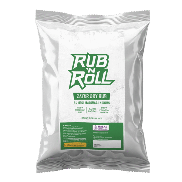 Zatar Dry Rub (Bumbu Zaatar Untuk Marinasi)