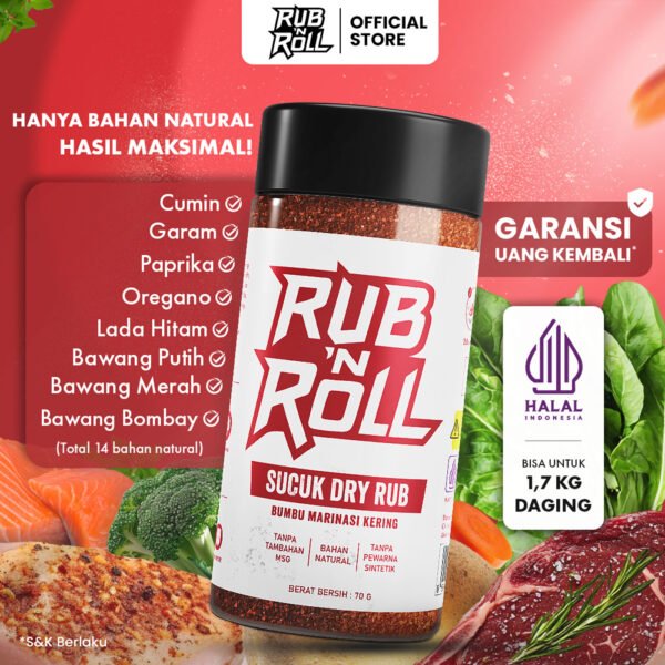 Sucuk Dry Rub (Bumbu Sucuk Untuk Marinasi) Rub N Roll - EBC Main