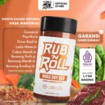 Woku Dry Rub (Bumbu Woku Untuk Marinasi) Rub N Roll - EBC Main